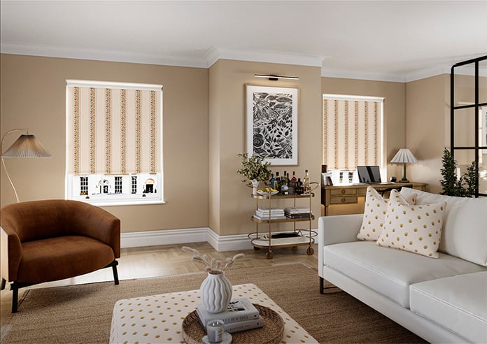 Petal & Block Bethea, Marigold - Roller Blind - Image 7